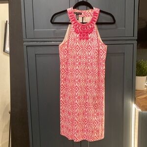 INC size 6 jeweled collar dress